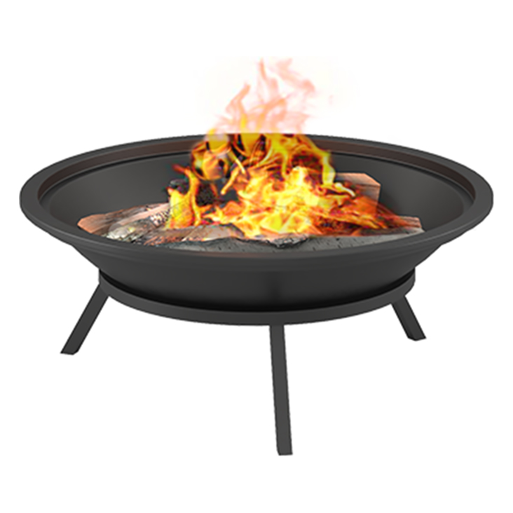   Чугунная Костровая чаша Fantastic на подставке (чаша + подставка)(Ø 1000 мм)