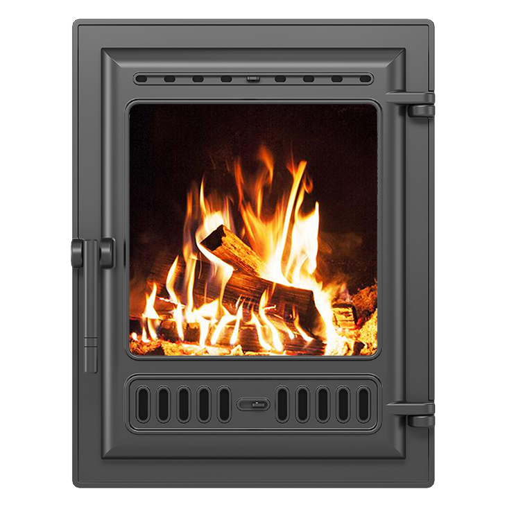   Каминная дверца Эверест 320 (антрацит)