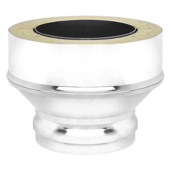 Переход на сэндвич Везувий (AISI 430/1,0мм)(Ø 120/200 мм)