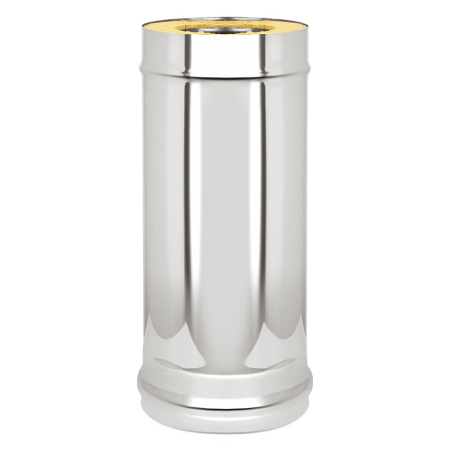 Сэндвич-труба Везувий L-1м (AISI 430/1,0мм)(Ø 150/250 мм)