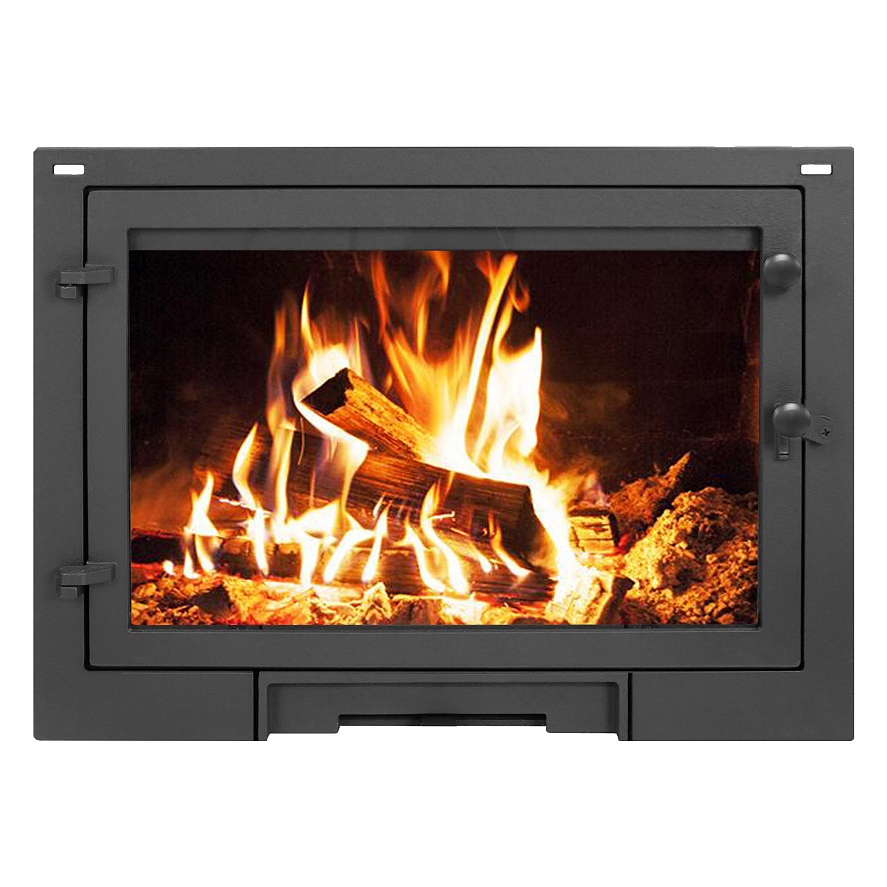   Каминная дверца Эверест D10 (антрацит)