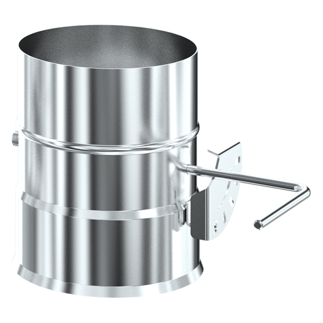  Шибер Теплодар(Диаметр Ø 115 мм, Тип Задвижка)