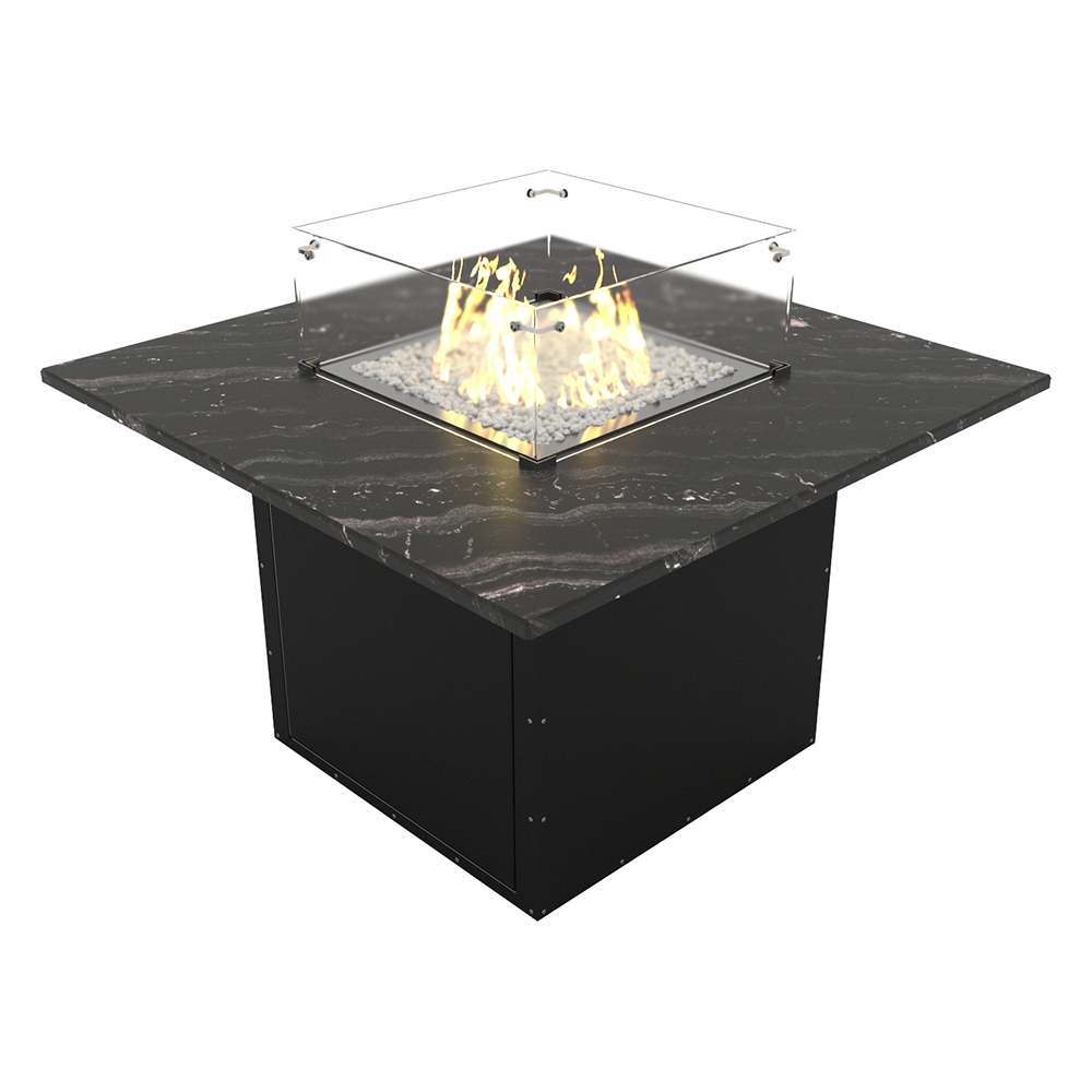   Камин-стол OpenFire Black River