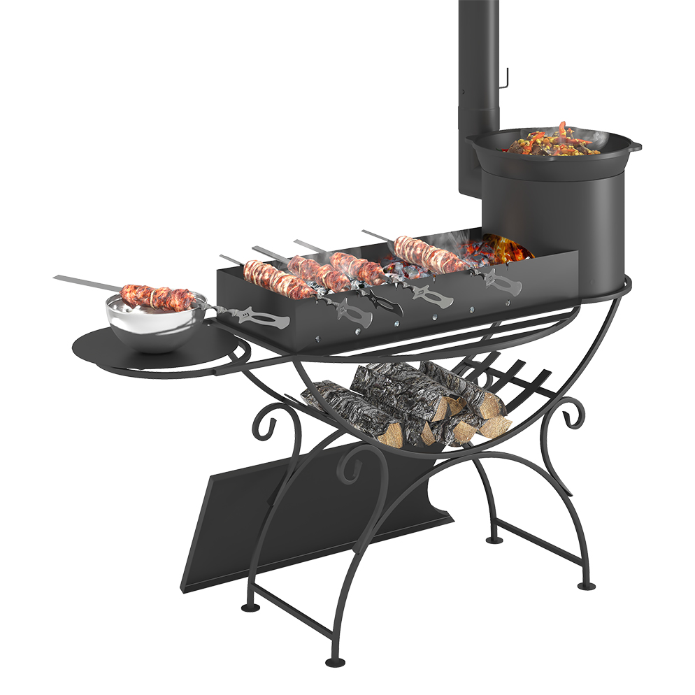   Мангал Везувий \Удачный\ 8-12 л