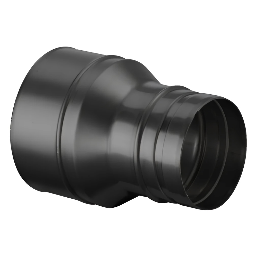   Крашеный переходник для увеличения диаметра Schiedel Prima Plus(Диаметр Ø 113/150 мм, Цвет Черный цвет)