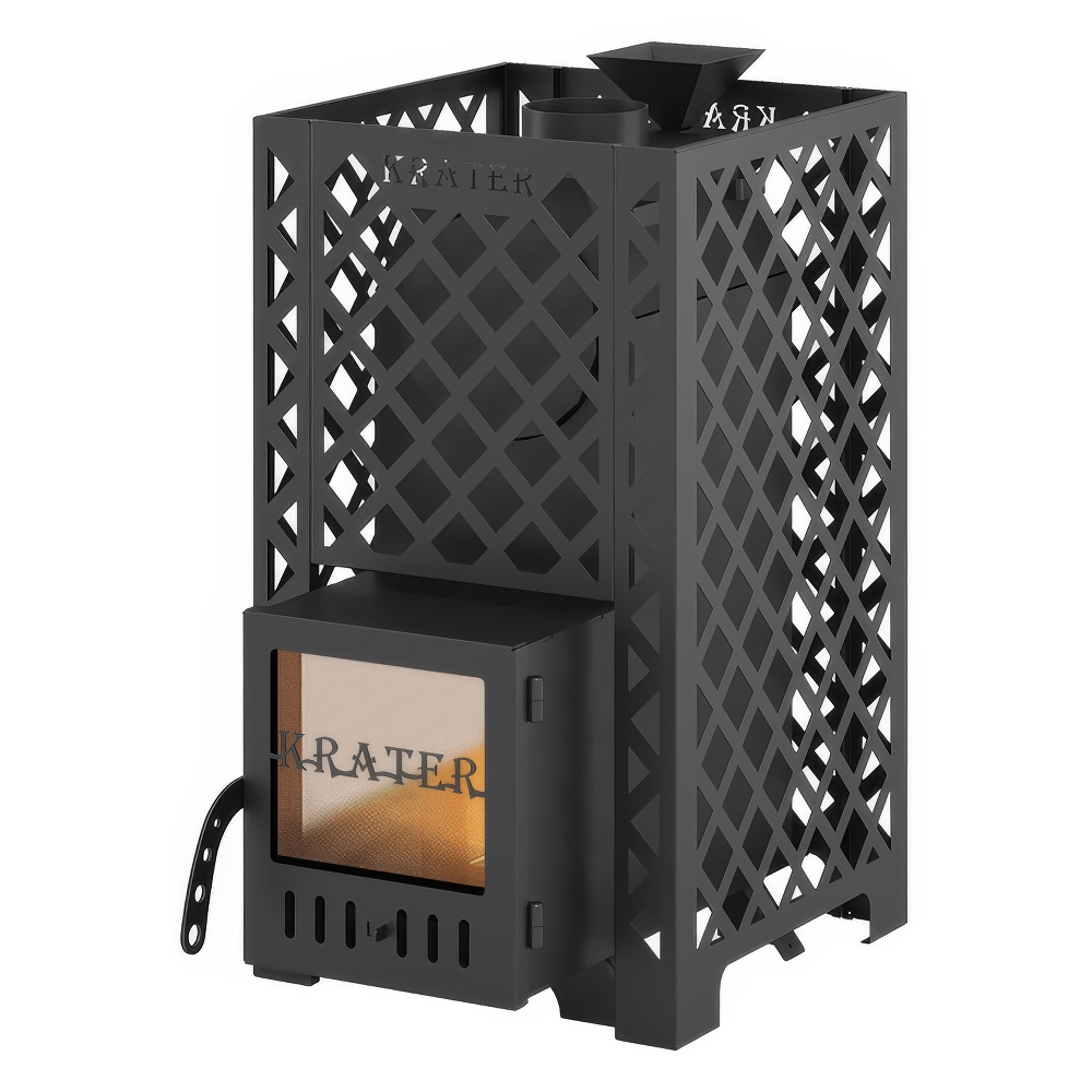   Дровяная печь для бани Кратер 16С