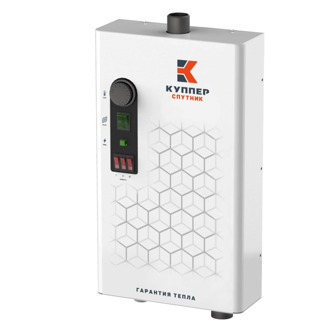   Электрический котел Теплодар Куппер Спутник-6 (2.0)(Белый)