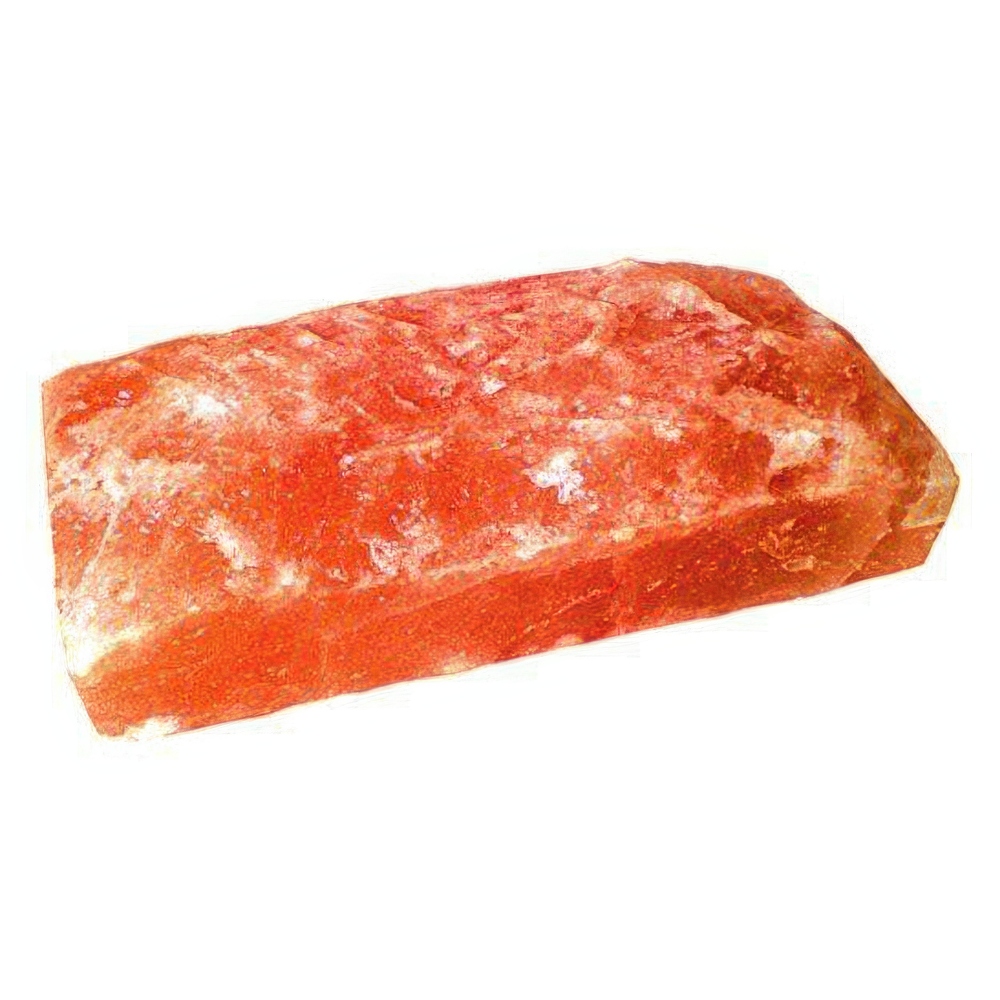   Плитка из Гималайской соли 20*10*2,5 см натуральная не торцованная (без паза)