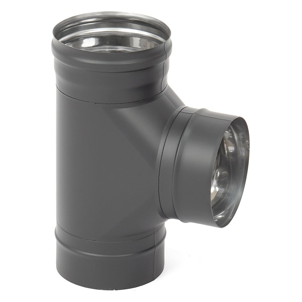   Тройник ТиС Моно 87° ТРМ(М)-Р, AISI 430 Black(Диаметр Ø 200 мм)