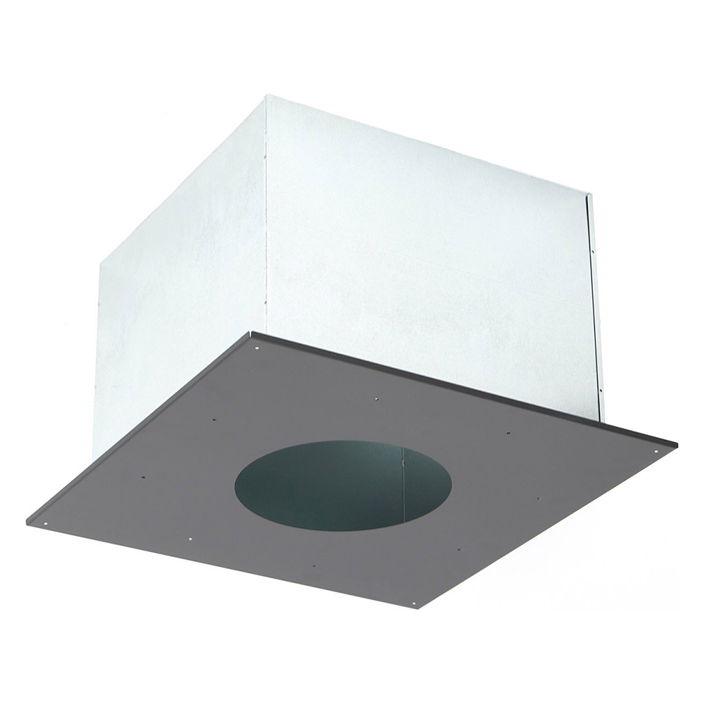   Проход перекрытия универсальный ТиС ППУ-Р, AISI 430 Black(Ø 130-150 мм, 480х480)