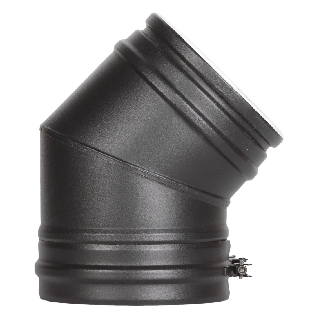   Отвод 45° Schiedel Permeter Pro 25(Диаметр Ø 350/400 мм, Цвет Черный цвет)