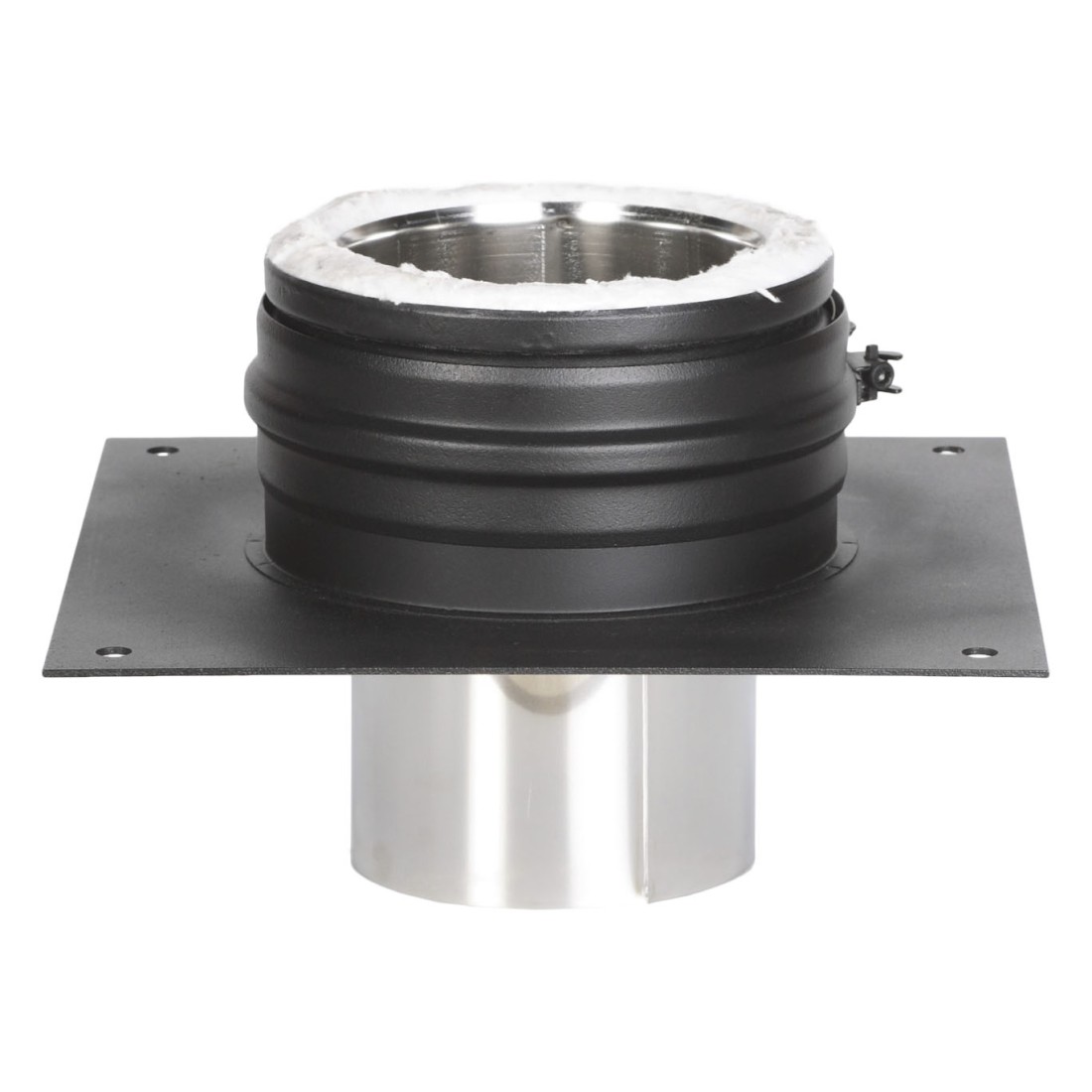   Переходник Кирпичная труба - Schiedel Permeter Pro 25(Диаметр Ø 350/400 мм, Цвет Черный цвет)