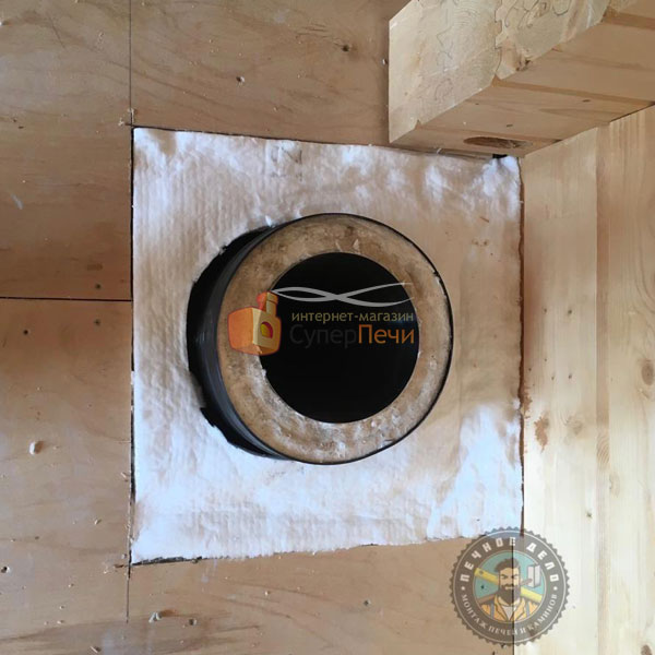   Монтаж печь-камина Мета Москва 9 (миниатюра)