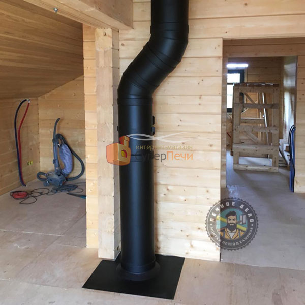   Монтаж печь-камина Мета Москва 9 (миниатюра)