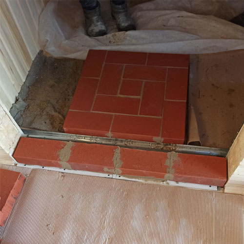   Монтаж банной печи ЭТНА Шторм 24 (ДТ-4С) (миниатюра)