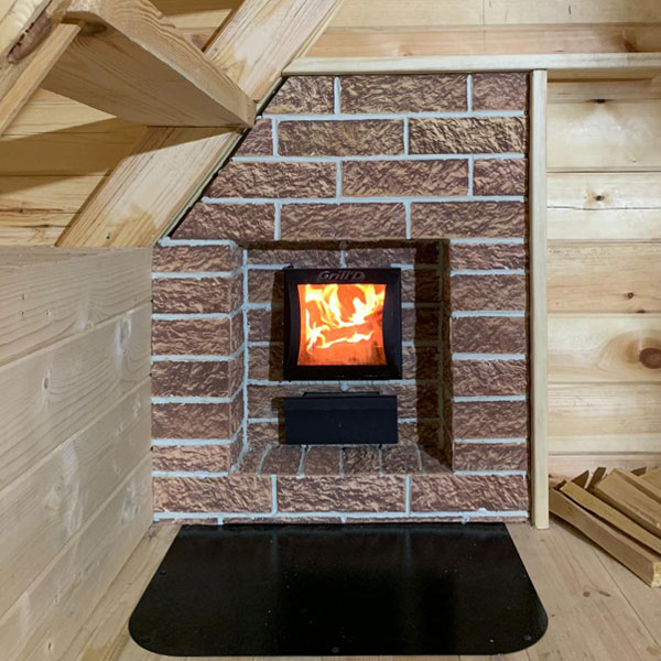 Монтаж печи для бани Grill'D Cometa Vega