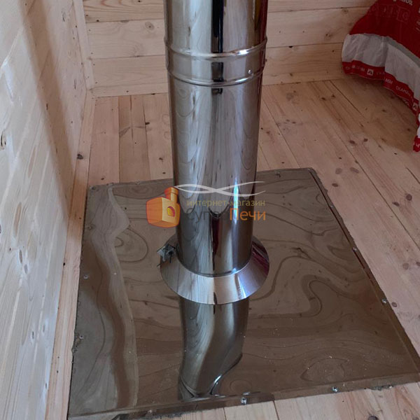   Монтаж чугунной печи Kratki KOZA K9 (миниатюра)