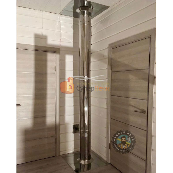   Монтаж печь-камина Мета Москва 12 (миниатюра)