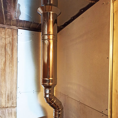   Монтаж печи для бани Везувий Скиф (миниатюра)