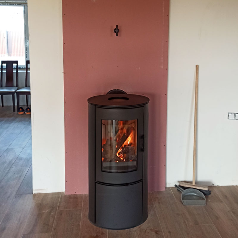 Монтаж печи-камина KOZA AB S DR