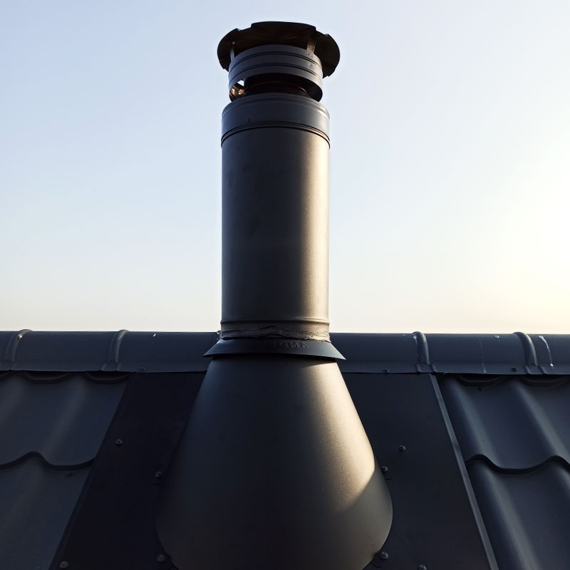   Монтаж печи-камина KOZA AB S DR (миниатюра)