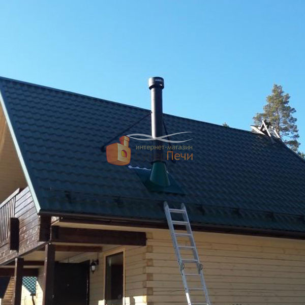   Монтаж печь-камина Мета Рейн (миниатюра)