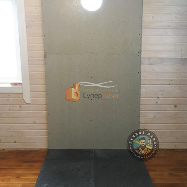   Монтаж печь-камина Мета Варяг (миниатюра)