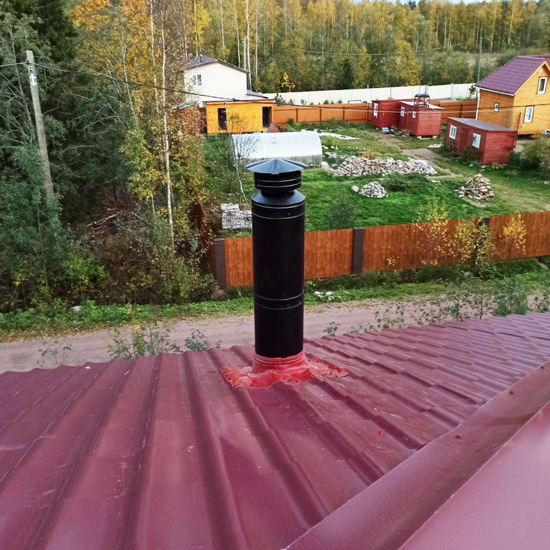   Монтаж печи-камина Амур 12 (миниатюра)