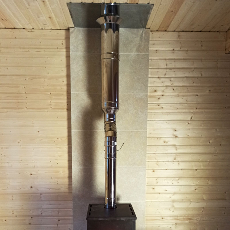   Монтаж печи-камина Везувий ПК-01 (270) (миниатюра)