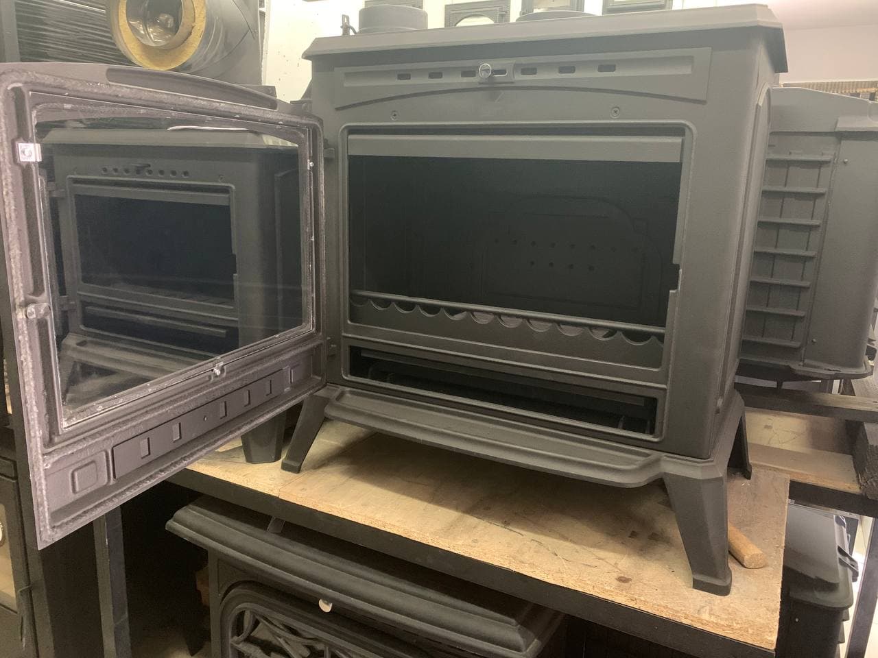 Печь-камин Эверест F12 (миниатюра)