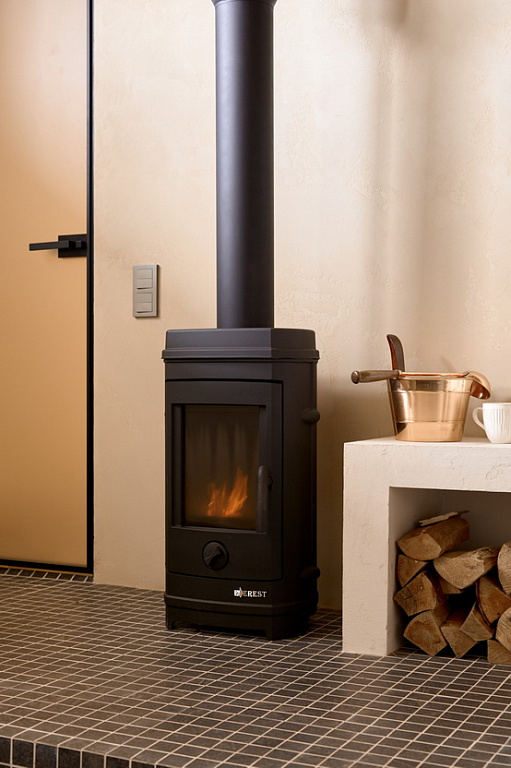 Печь-камин Эверест F7 (миниатюра)