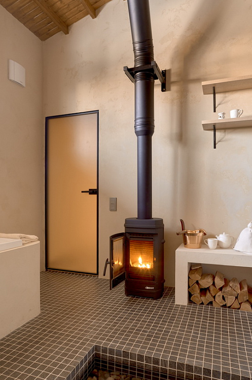 Печь-камин Эверест F7 (миниатюра)