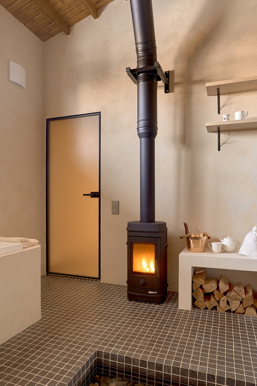 Печь-камин Эверест F7 (миниатюра)