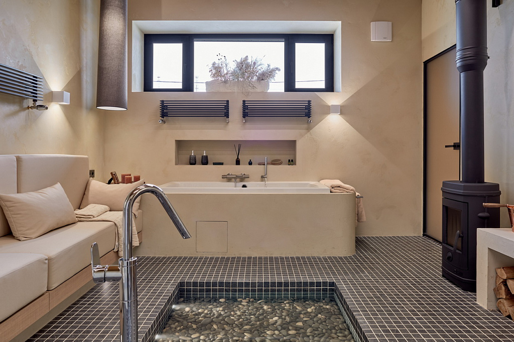 Печь-камин Эверест F7 (миниатюра)