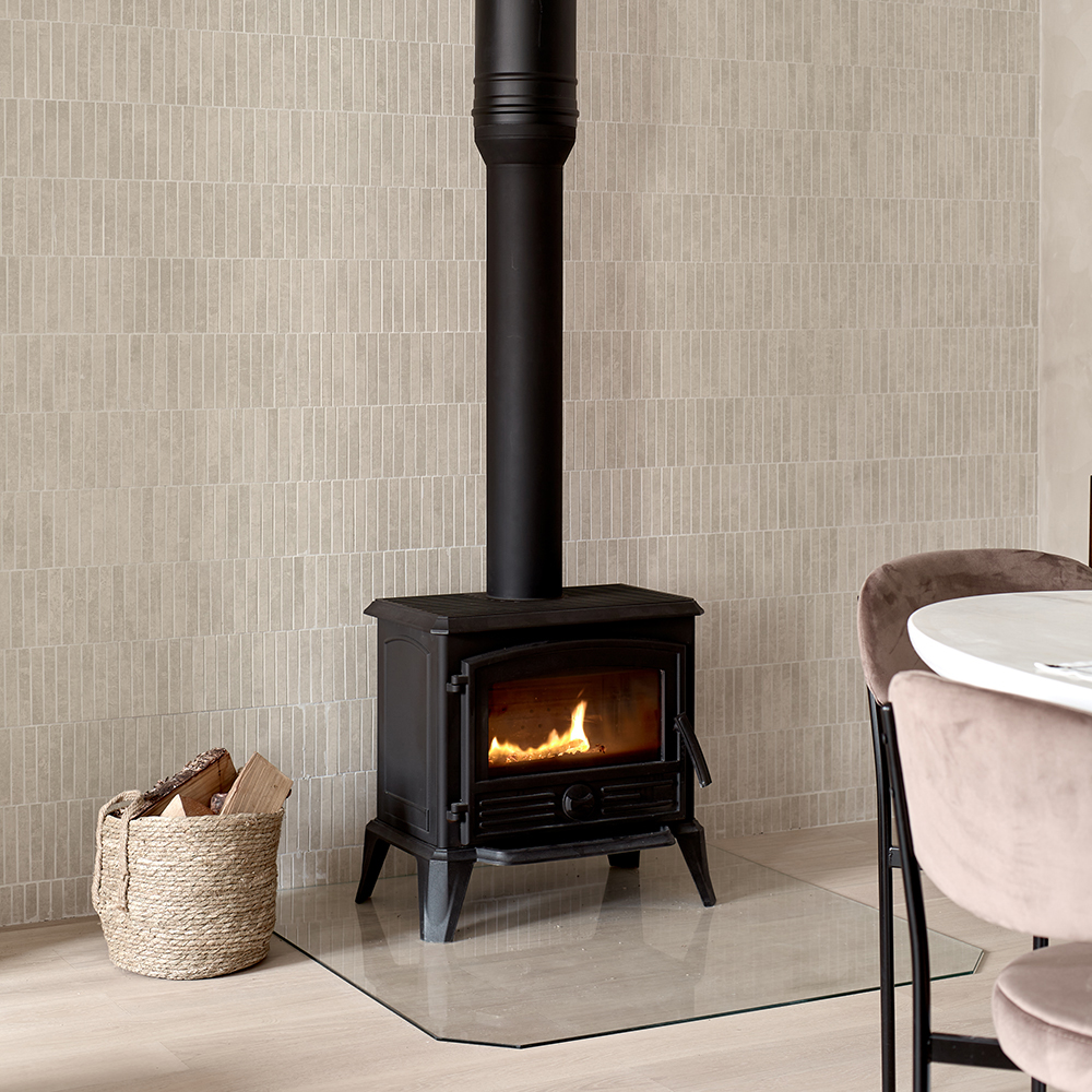 Печь-камин Эверест F8 (миниатюра)