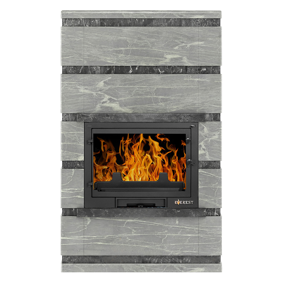 Печь-камин Эверест D10 «Рантала» Н-1530 (миниатюра)