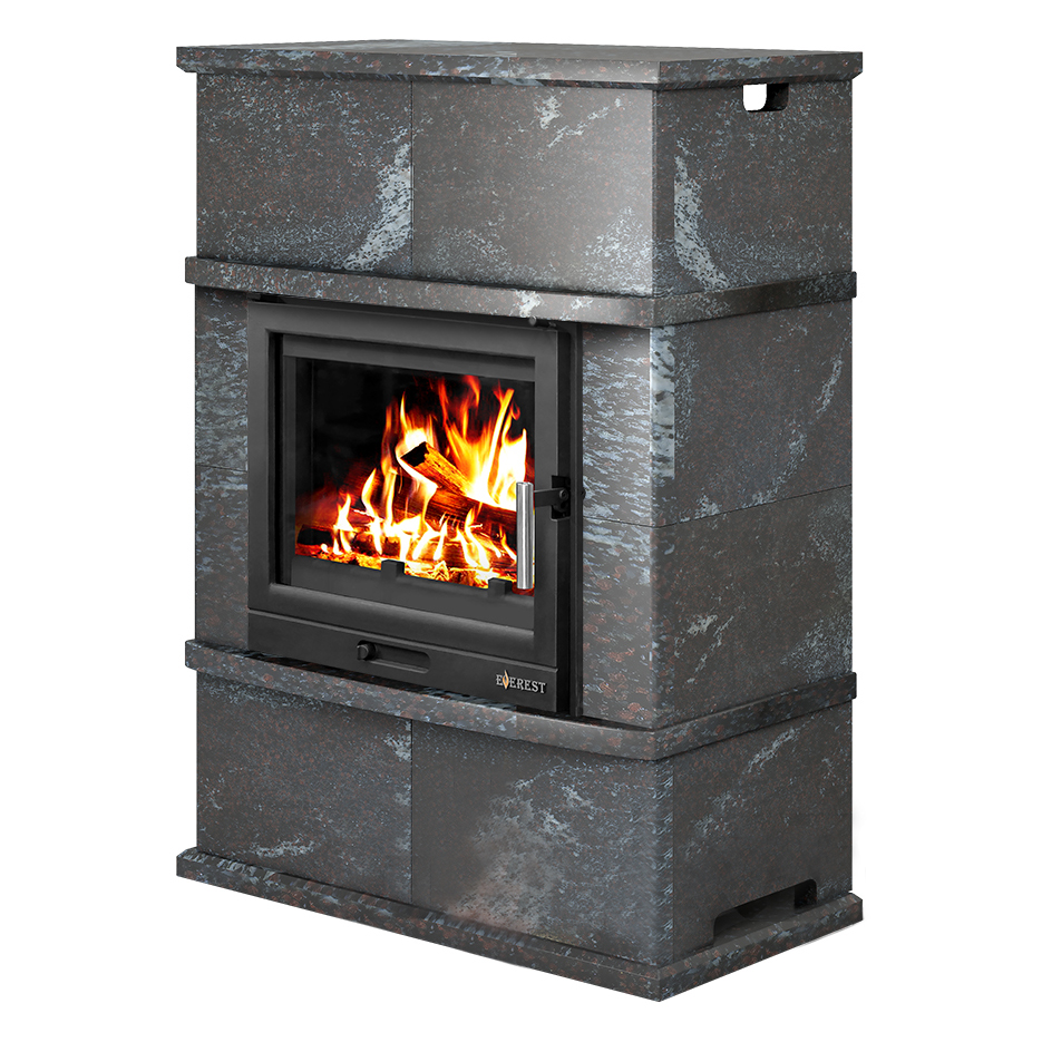 Печь-камин Эверест U10 «Выборг» Н-1178 (Амфиболит)