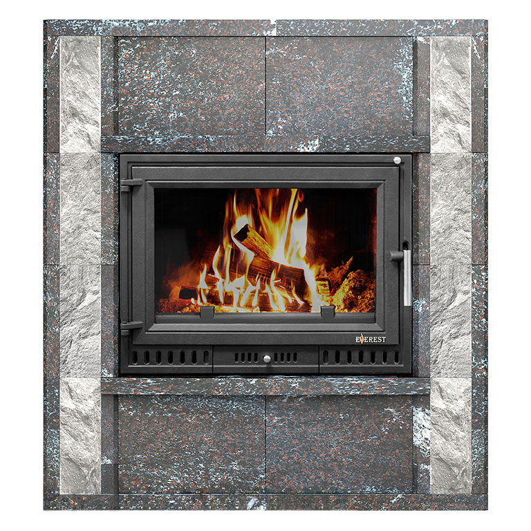 Печь-камин Эверест Z14 «Боярд» Н-1180 (Амфиболит) (миниатюра)