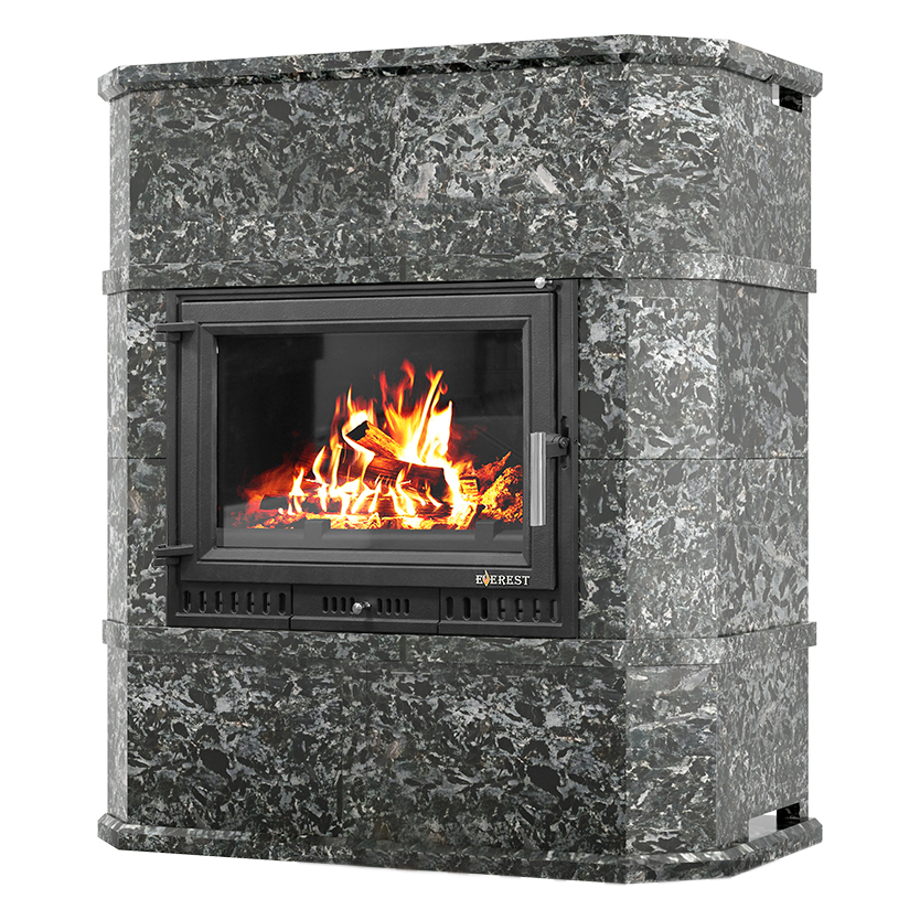 Печь-камин Эверест Z14 «Бран» Н-1180 (Пироксенит Элит)