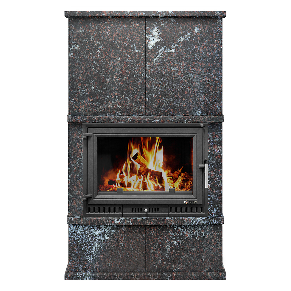 Печь-камин Эверест Z14 «Выборг» Н-1420 (Амфиболит) (миниатюра)