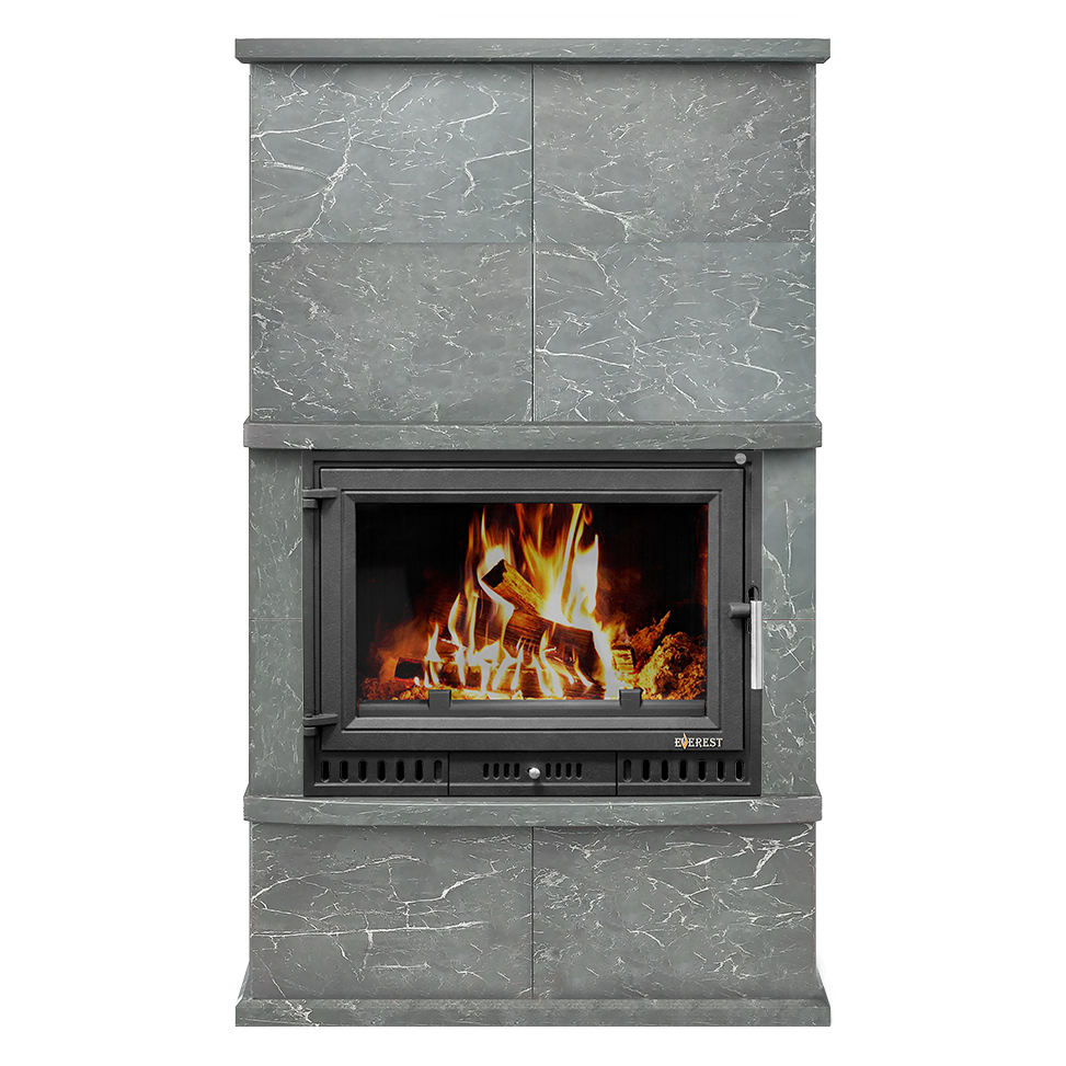Печь-камин Эверест Z14 «Выборг» Н-1420 (Талькохлорит) (миниатюра)