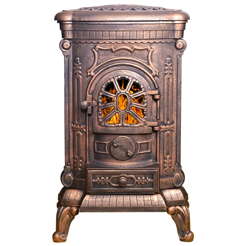 Печь-камин Везувий А-07 (Медь) (миниатюра)