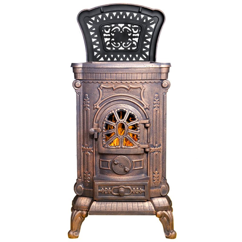 Печь-камин Везувий А-07 (Медь)