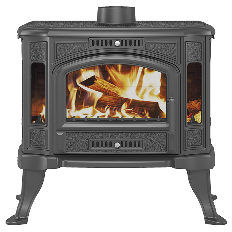 Печь-камин Везувий KZ-14P (Антрацит) (миниатюра)