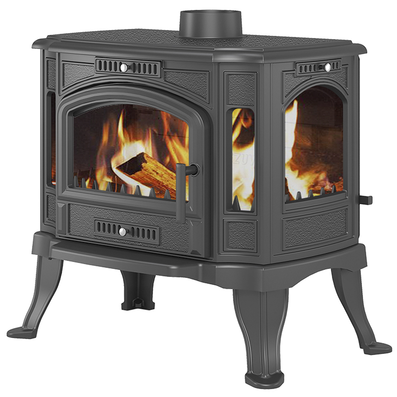 Печь-камин Везувий KZ-14P (Антрацит)