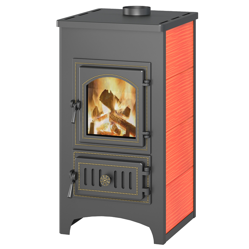 Печь-камин Везувий ПК-01 (270) (красный)