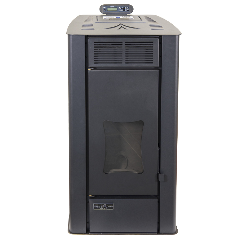 Пеллетный печь-камин Zota WD18H30 (18 кВт) WIFI миникотельная (миниатюра)