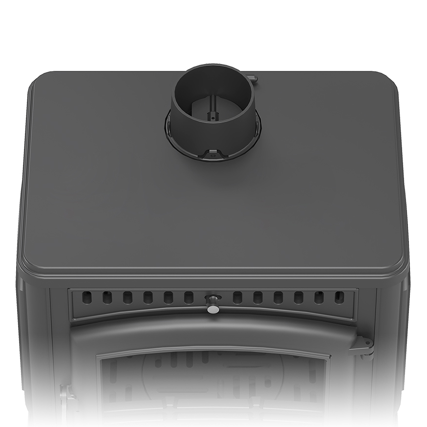 Печь-камин Везувий LV-12 (Антрацит) (миниатюра)