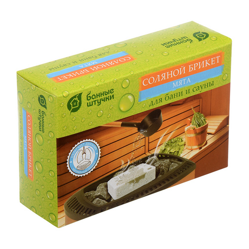 Банные штучки Соляной брикет с травами 