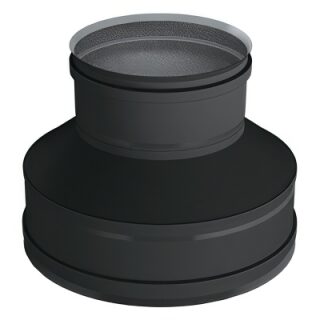 Переходник моно-термо Вулкан VBR (black, AISI 439/0,5мм)(Диаметр Ø 115 мм)